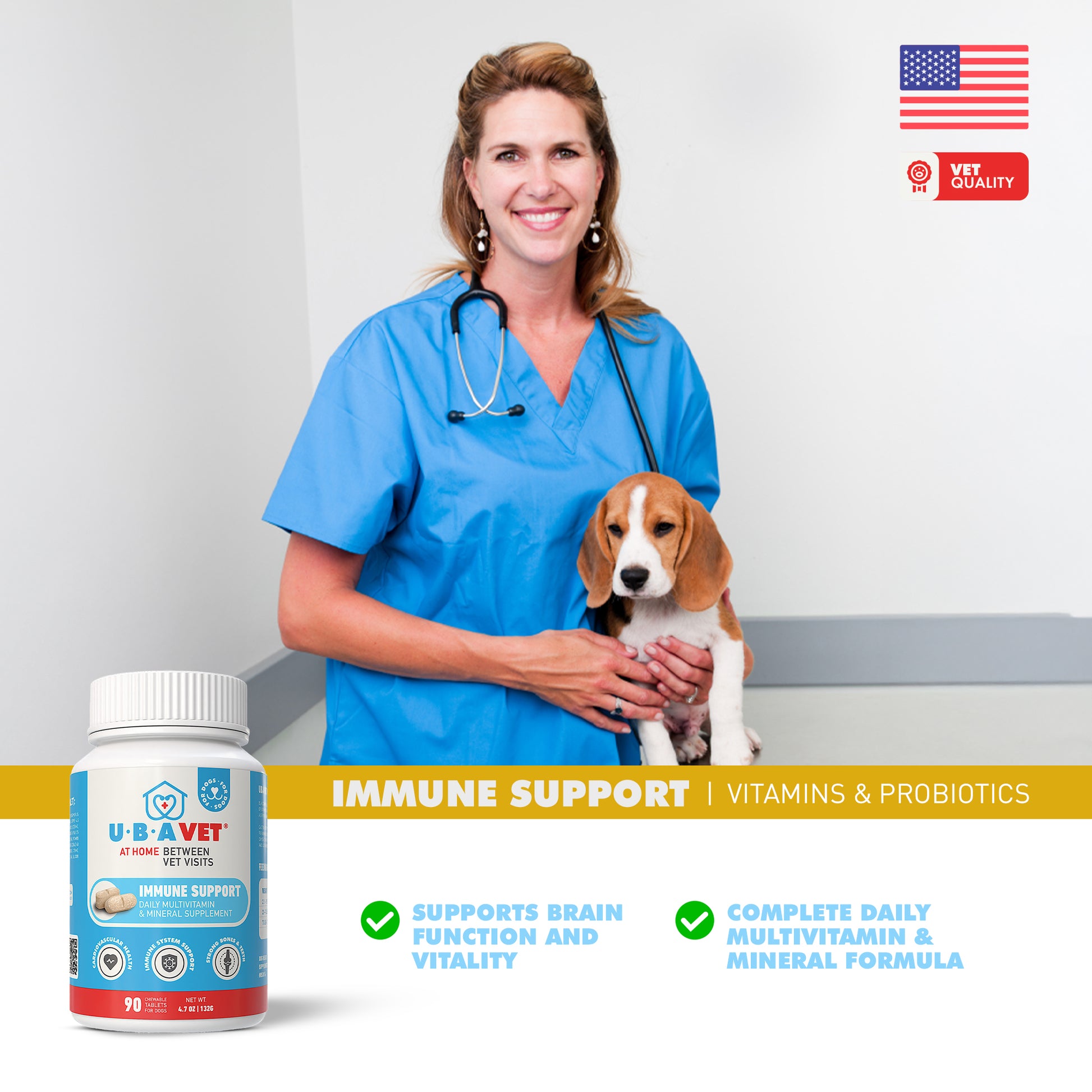 daily multivitamin mineral tablets for dogs 90 count