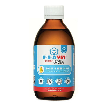 UBAVET Omega-3 skin and coat health liquid supplement for dogs