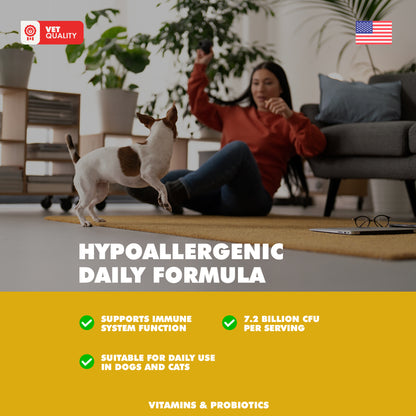 probiotics gut and immune support supplement for dogs
