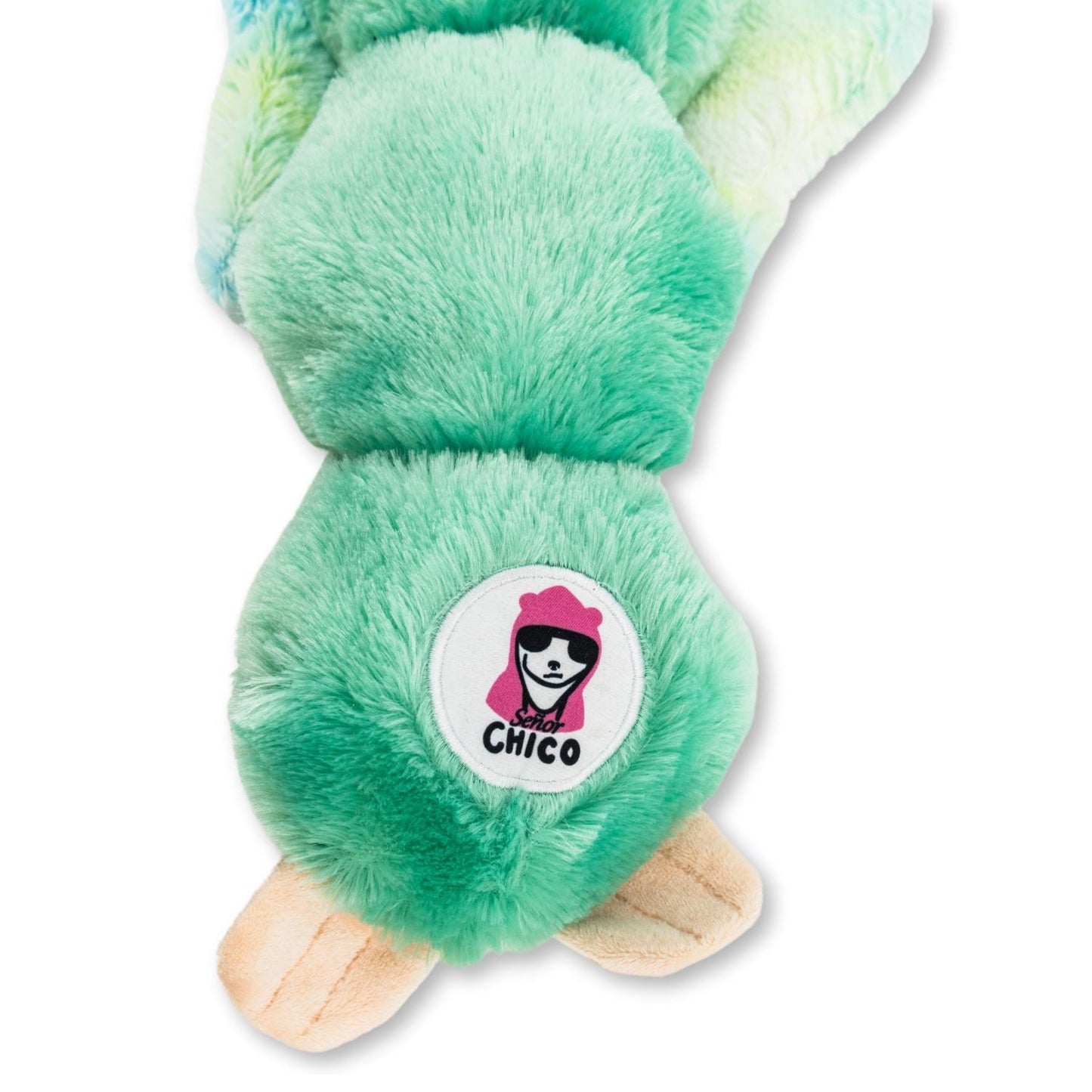 winged mint sloth plush dog toy squeaky magical creature dog toy