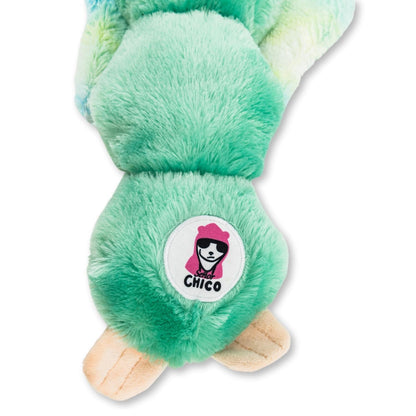 winged mint sloth plush dog toy squeaky magical creature dog toy