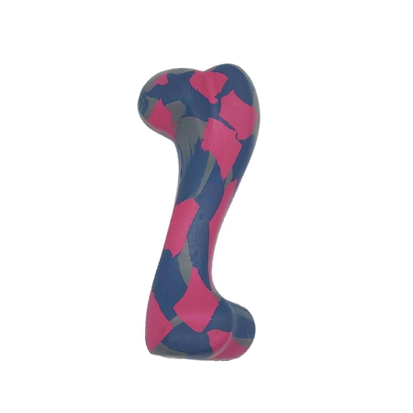 Eco friendly natural rubber dog bone chew toy durable dog toy